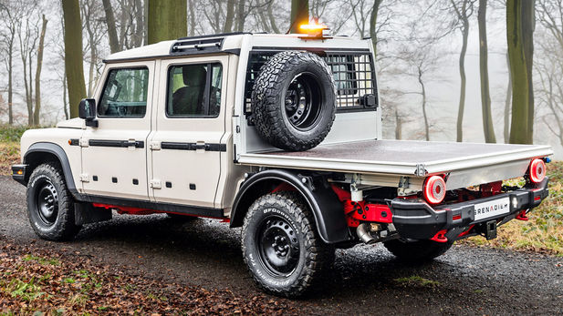 New Ineos Grenadier Quartermaster chassis cab revealed
