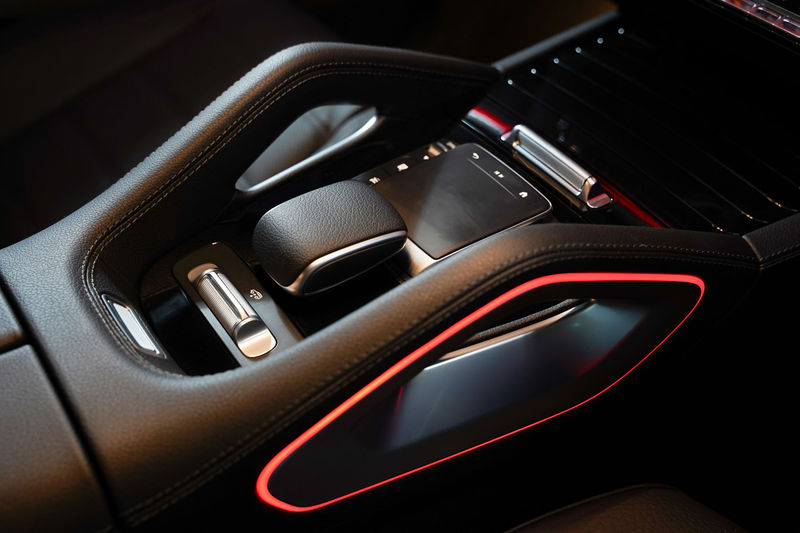 2024 Mercedes-Benz GLS centre console.