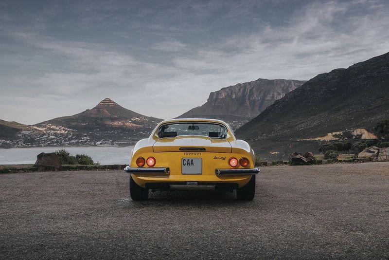 Dino 246 GT rear view