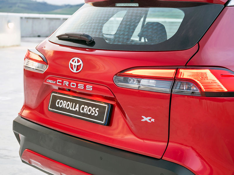 Toyota Corolla Cross tailgate