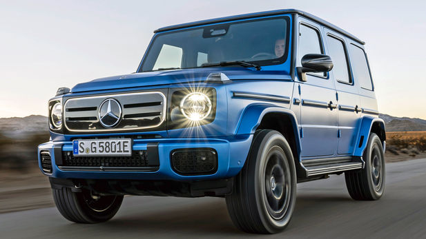 New Mercedes-Benz G580 debuts as fully electric G-Wagen