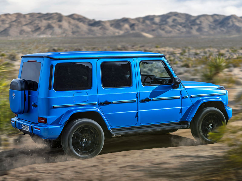 New Mercedes-Benz G580 debuts as fully electric G-Wagen