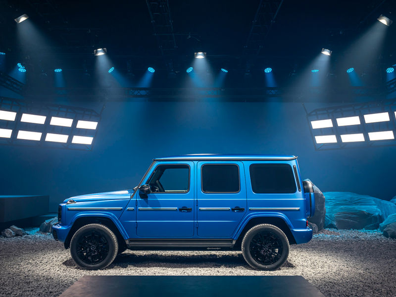 Electric G-Class side