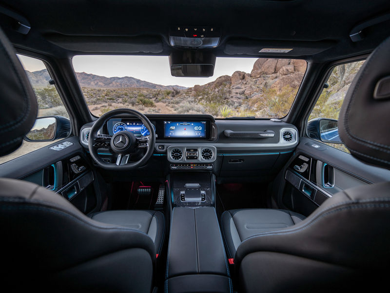 Electric G-Class cabin