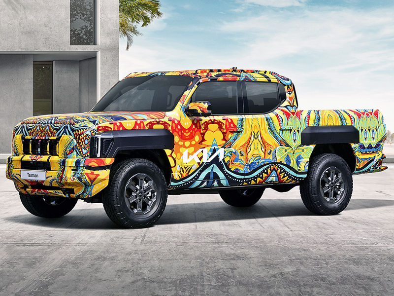 Kia Tasman first official images