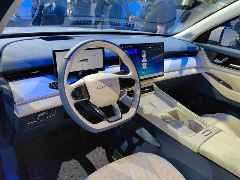 Chery Tiggo 9 PHEV cabin