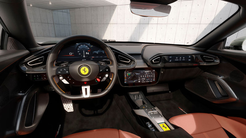 Ferrari 12Cilindri interior