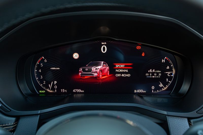 Mazda CX-60 Takumi dashboard