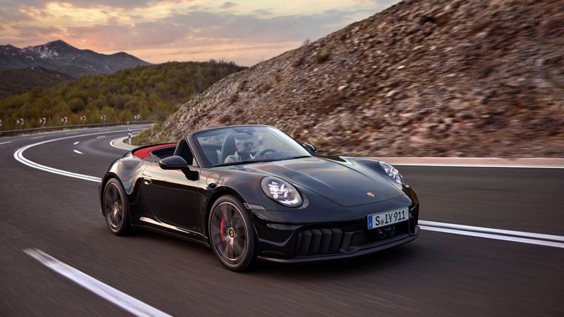 Porsche 911 Facelift convertible