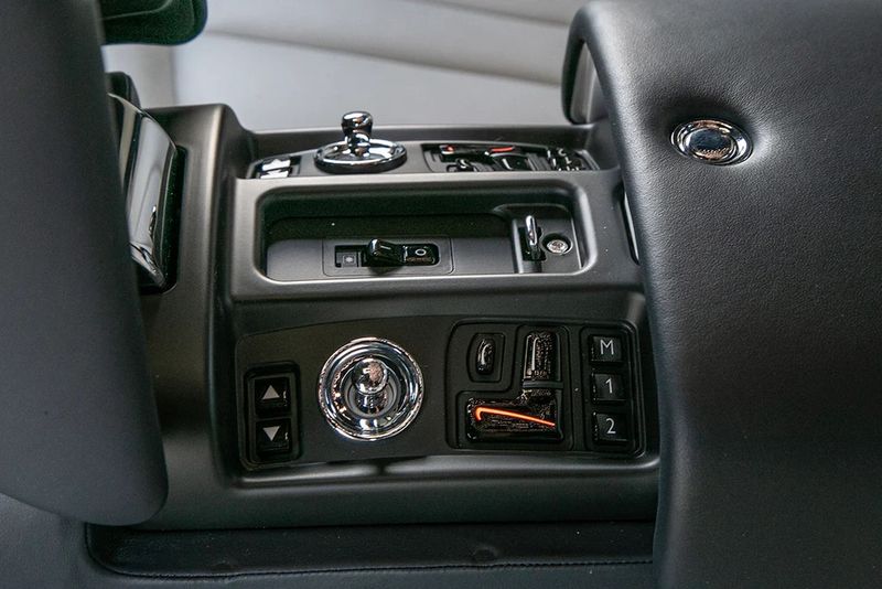 Rolls-Royce Phantom Limelight Collection rear seat adjustment console