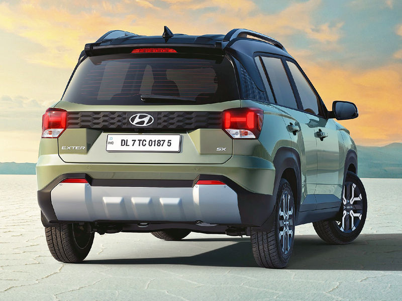 Hyundai Exter rear
