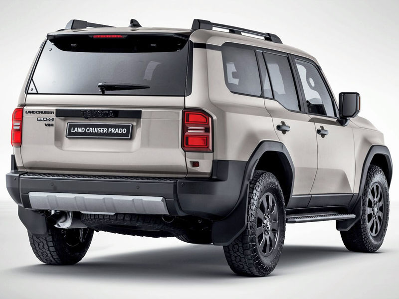 Toyota Land Cruiser Prado VX-R rear