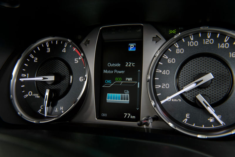 Toyota Hilux 48V instrument cluster