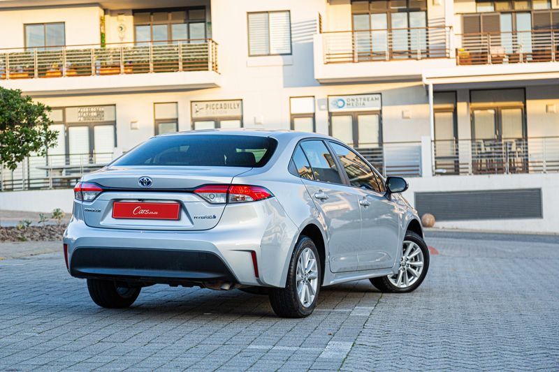 2024 Toyota Corolla Hybrid rear three-quarter view
