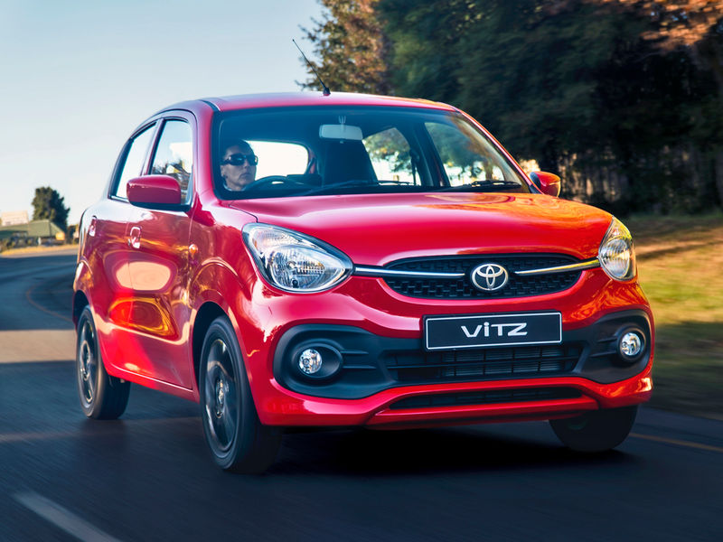 Toyota Vitz broke into SA's 15 top-selling cars and crossovers