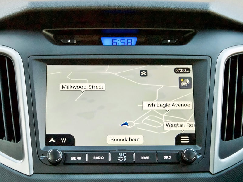 Hyundai Creta infotainment system