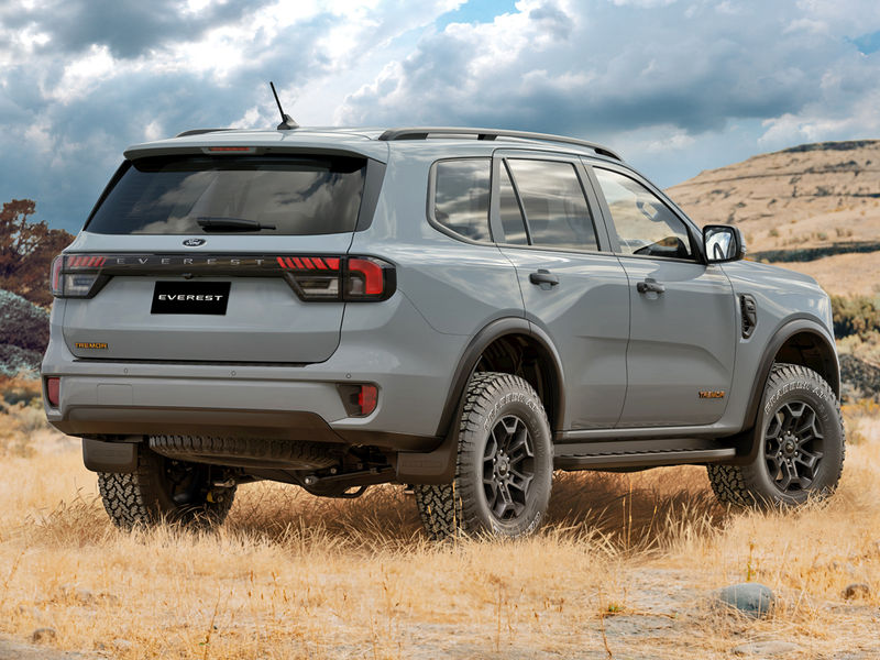 Ford Everest Tremor rear