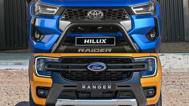 Single- & double-cab bakkie sales: Hilux vs Ranger in July 2024