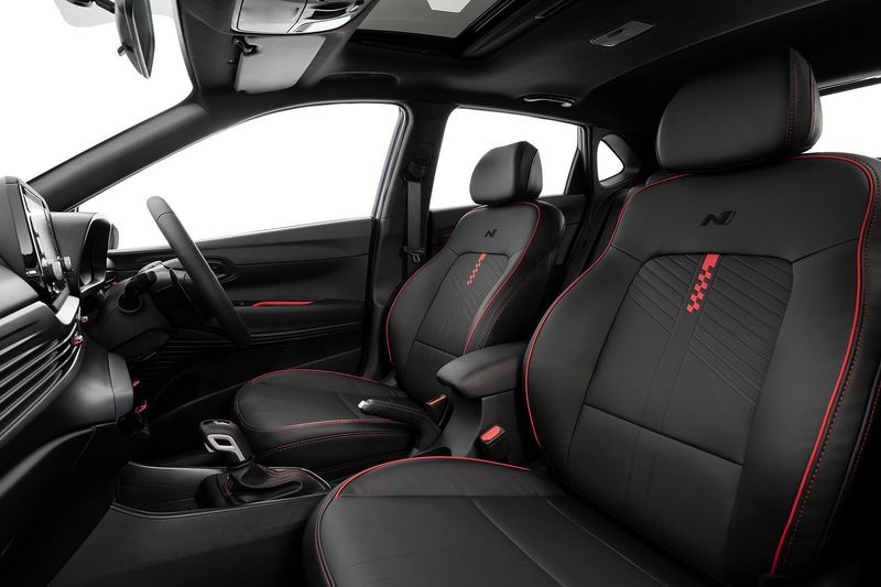Hyundai i20 N Line seats
