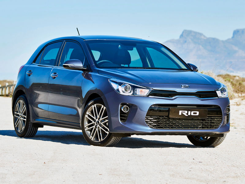 4th-gen Kia Rio frontal view