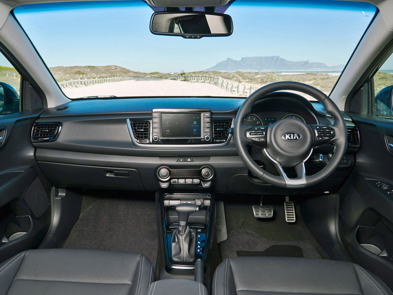 4th-gen Kia Rio TEC trim grade interior