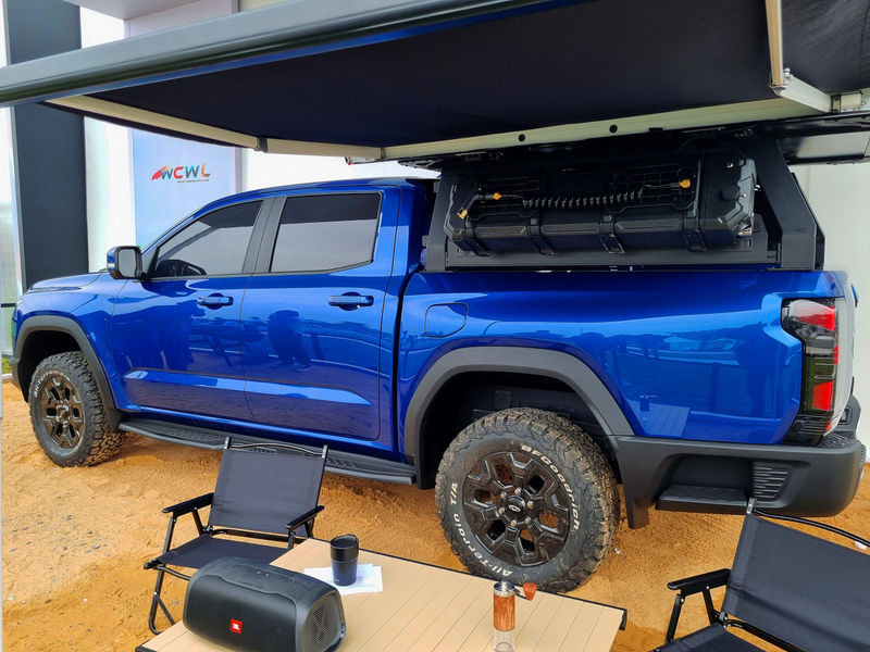 KP11 Chery bakkie concept with overlanding accessories