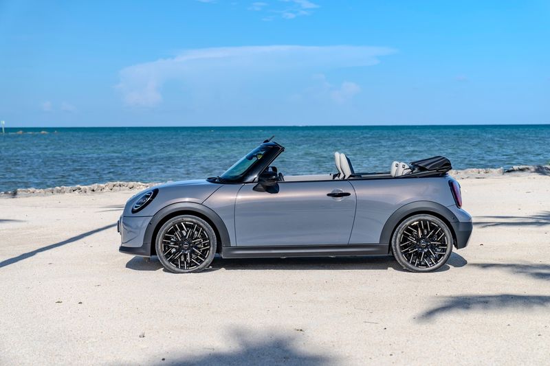 Mini Cooper Convertible side