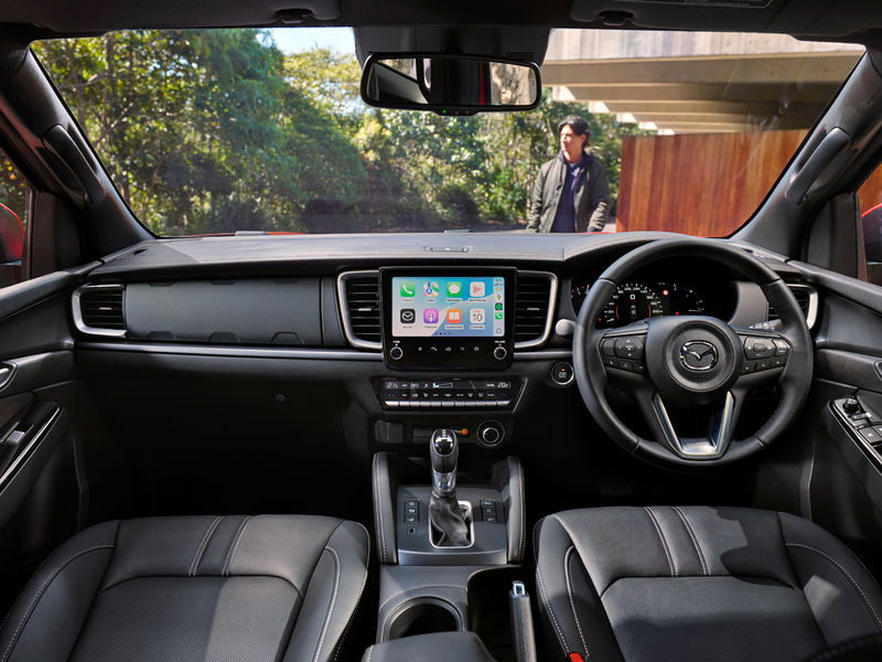 Mazda BT-50 cabin