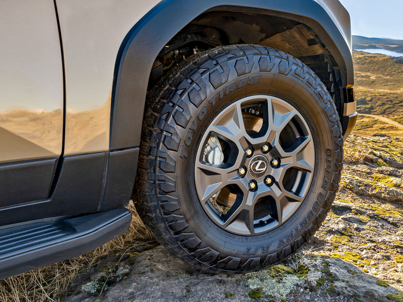 New Lexus GX Overtrail wheel
