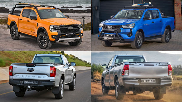 SA’s single- and double-cab bakkie sales race after Q3 2024