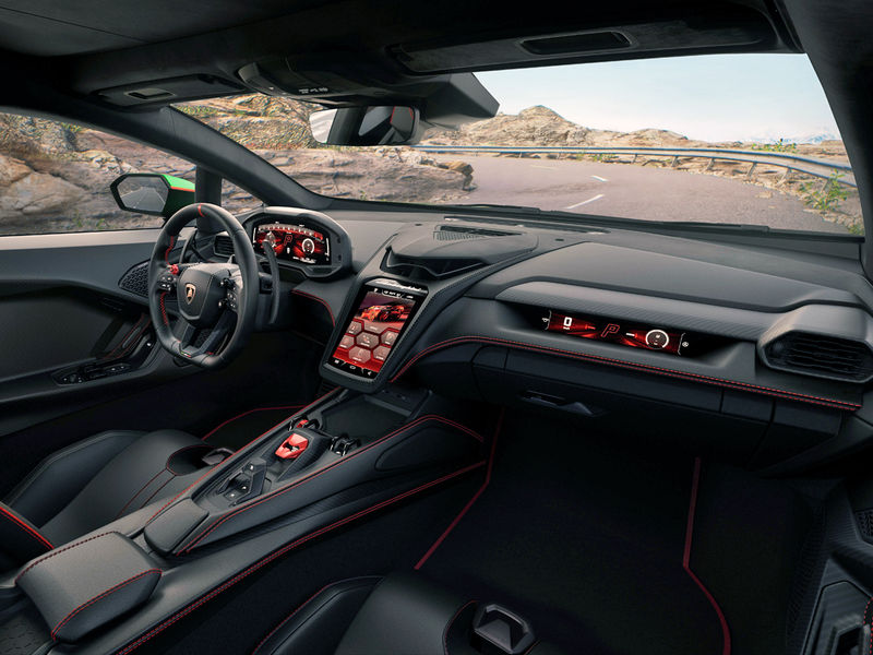 Lamborghini Temerario cabin