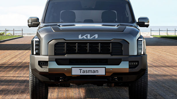 Why the Kia Tasman looks so different
