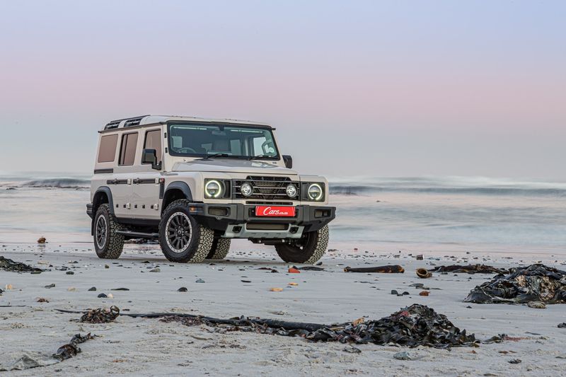 Ineos Grenadier Diesel beach