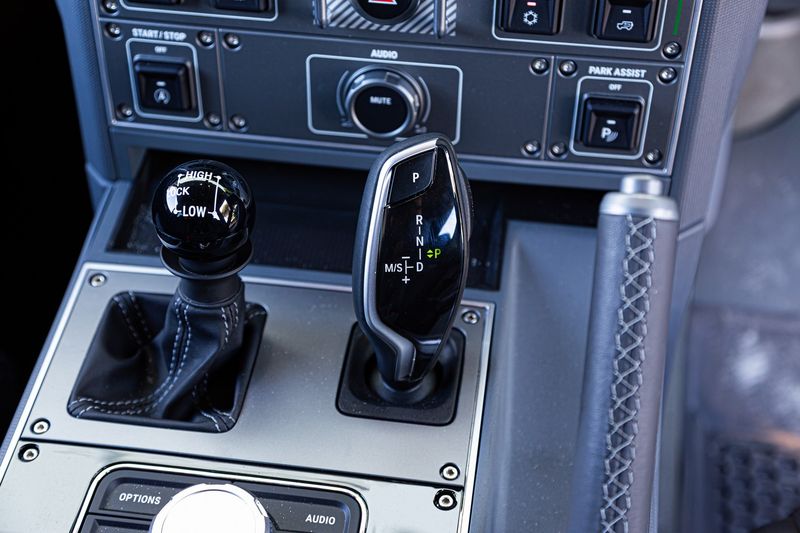Ineos Grenadier Diesel centre console