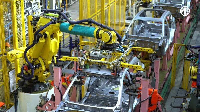 An MG factory in China