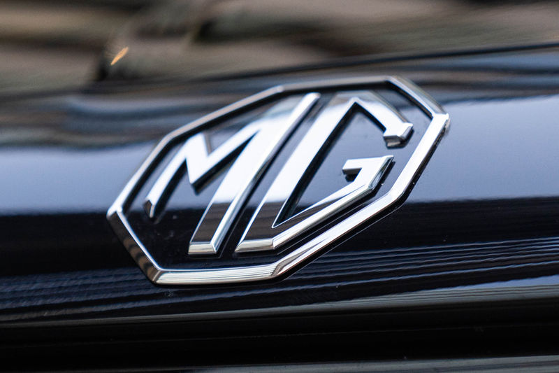 An MG emblem