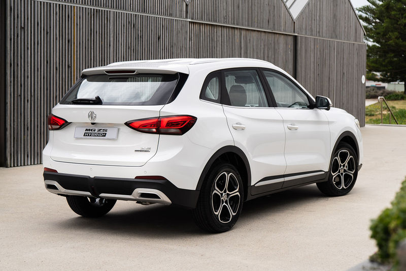 The new-gen MG ZS in hybrid guise
