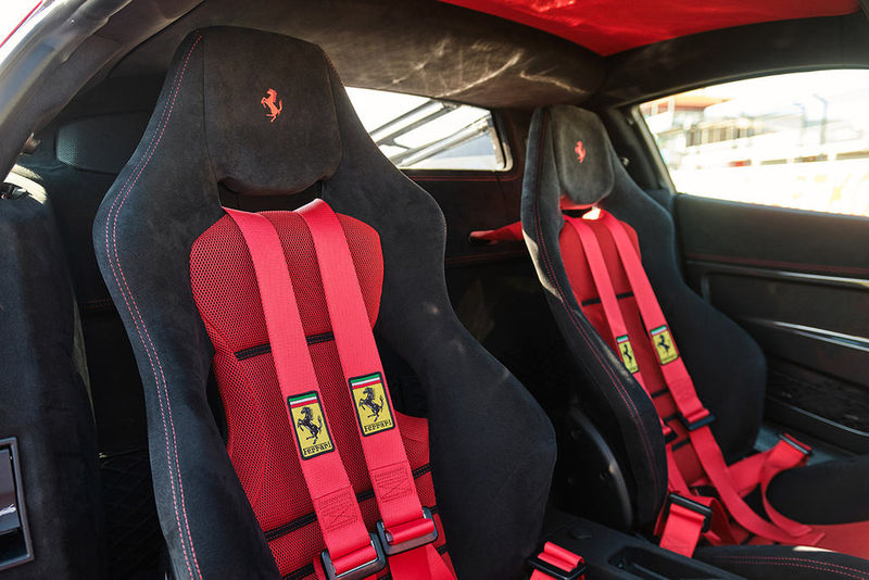 Ferrari 458 Speciale seats