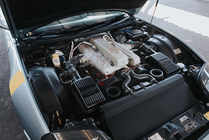 Ferrari 550 Barchetta engine bay