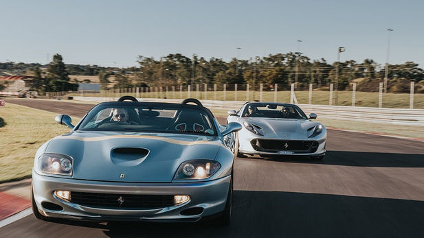 Ferrari 550 Barchetta vs 812 GTS: Classic Comparison