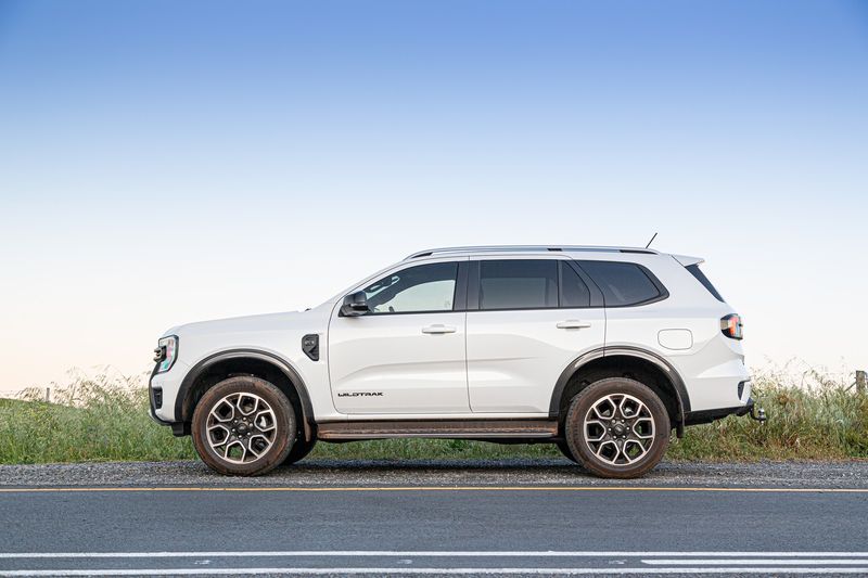 Ford Everest Wildtrak profile view
