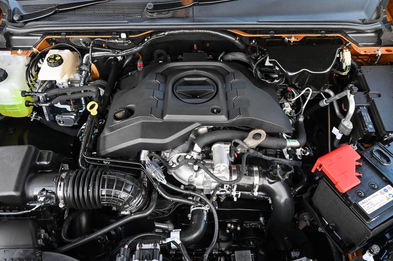 Ford Everest Wildtrak engine bay