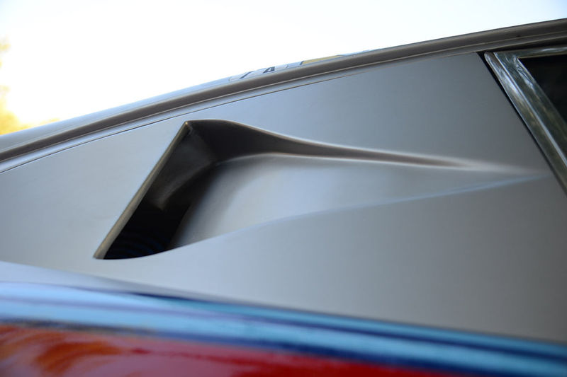 Martini Racing Porsche 911 Carrera RSR tribute car NACA duct