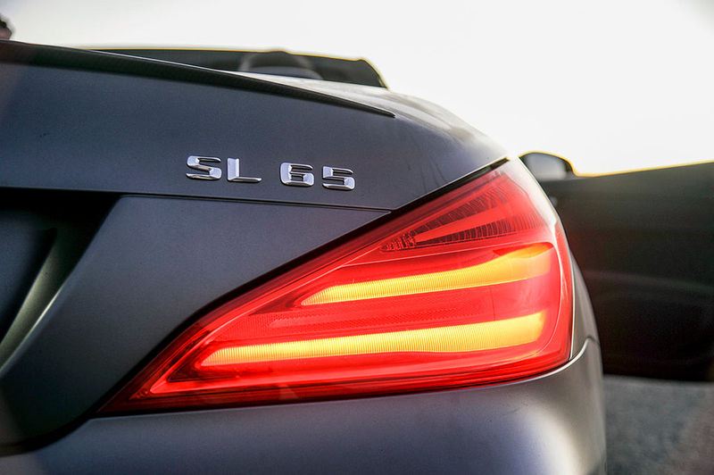 Mercedes-AMG SL65 bootlid badge
