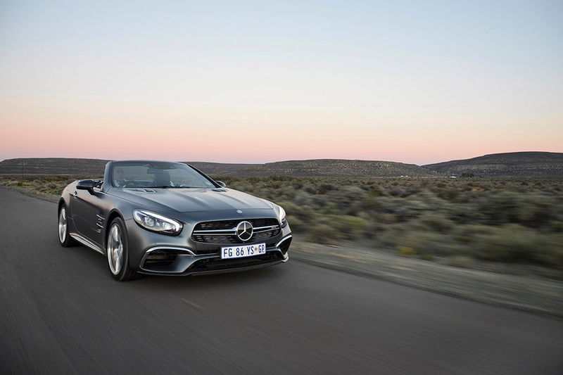 Mercedes-AMG SL65 front three-quarter view 