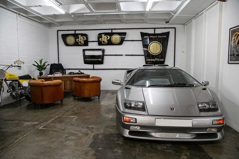 A Lamborghini Diable at Modern Classic Collective in Cape Town