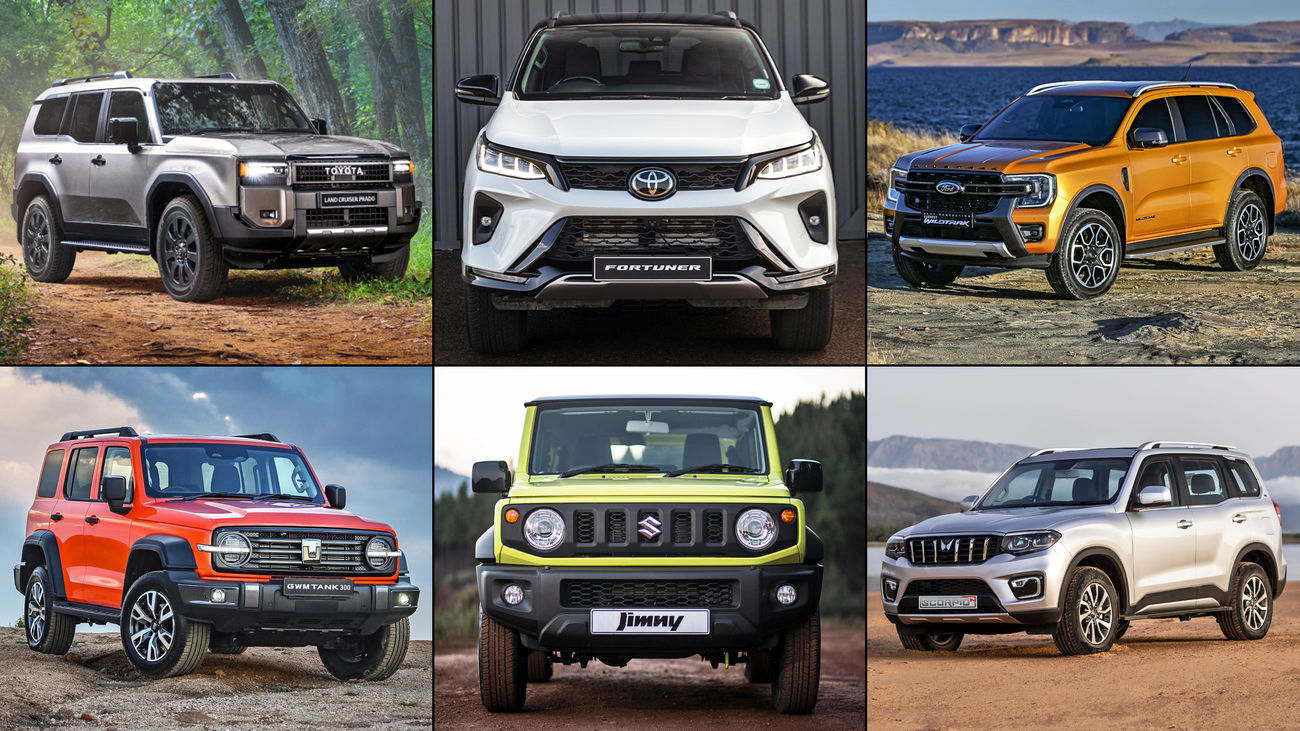 South Africa's bestselling ladderframe SUVs of 2024