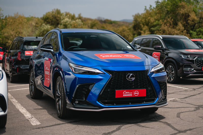 2025 CarsAwards Premium SUV finalist Lexus NX (front view)