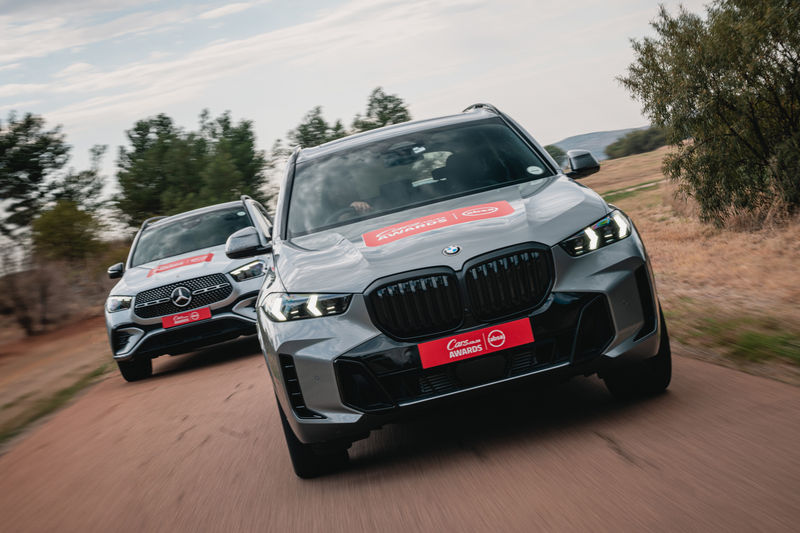 2025 CarsAwards Premium SUV finalist BMW X5 (right)