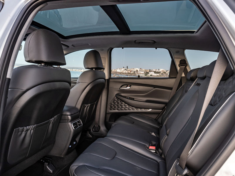 Hyundai Santa Fe rear seats